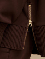 The Coffee Bean Barker High Neck Sweatshirt