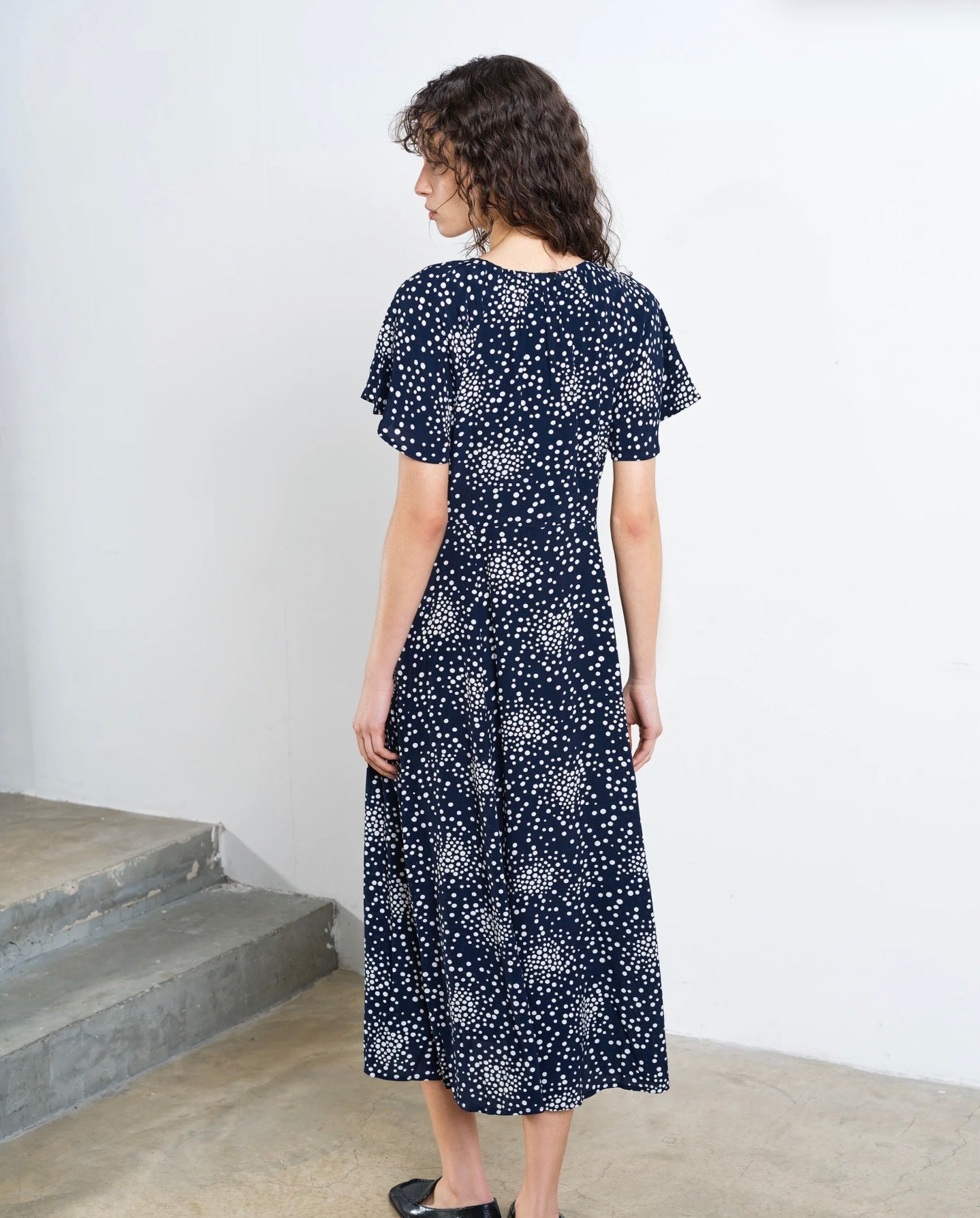 Thea Lizzie Eco Midi Tea Dress