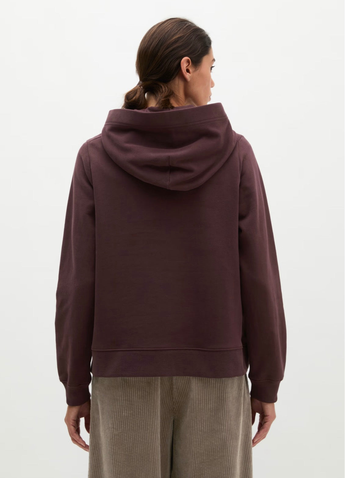 The Relaxed Dark Cherry Hoodie