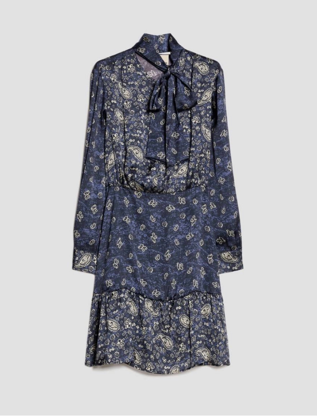 The Paisley Navy Broche Print Dress