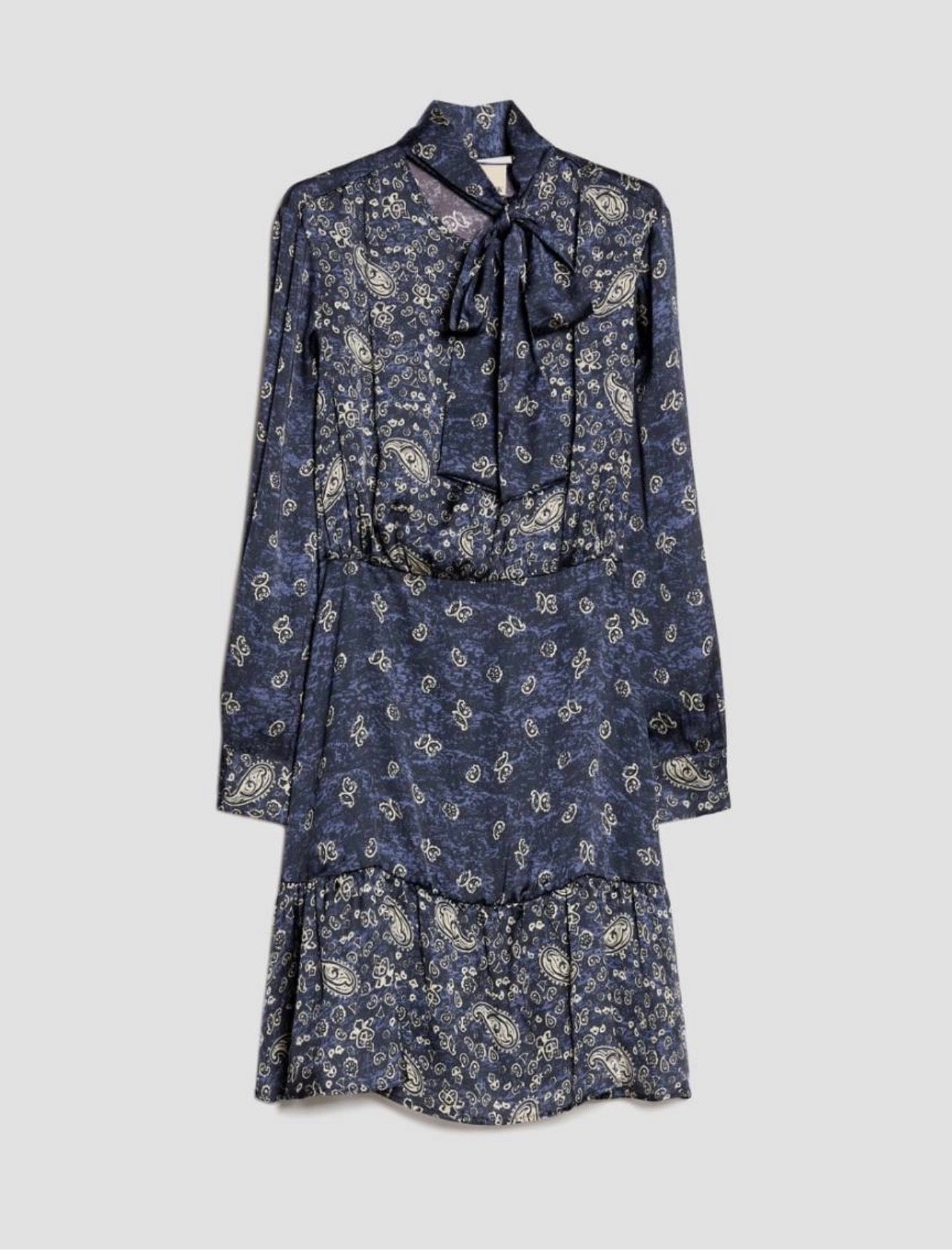 The Paisley Navy Broche Print Dress