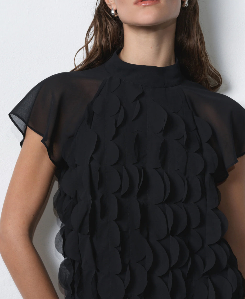 The Diane Georgette Mini Dress