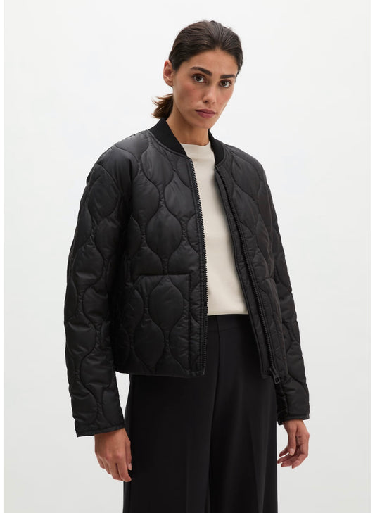 MOP Black Quilted Function Jacket