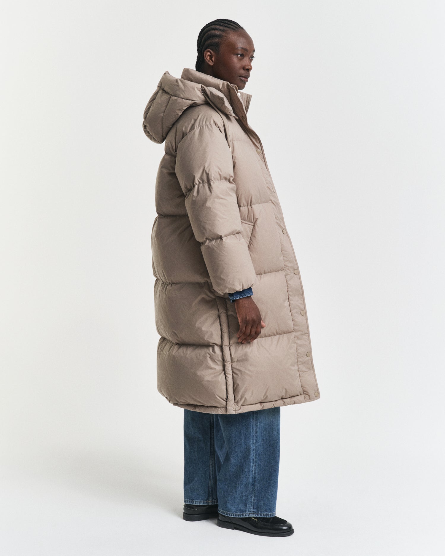 The Putty Puffer Long Jacket