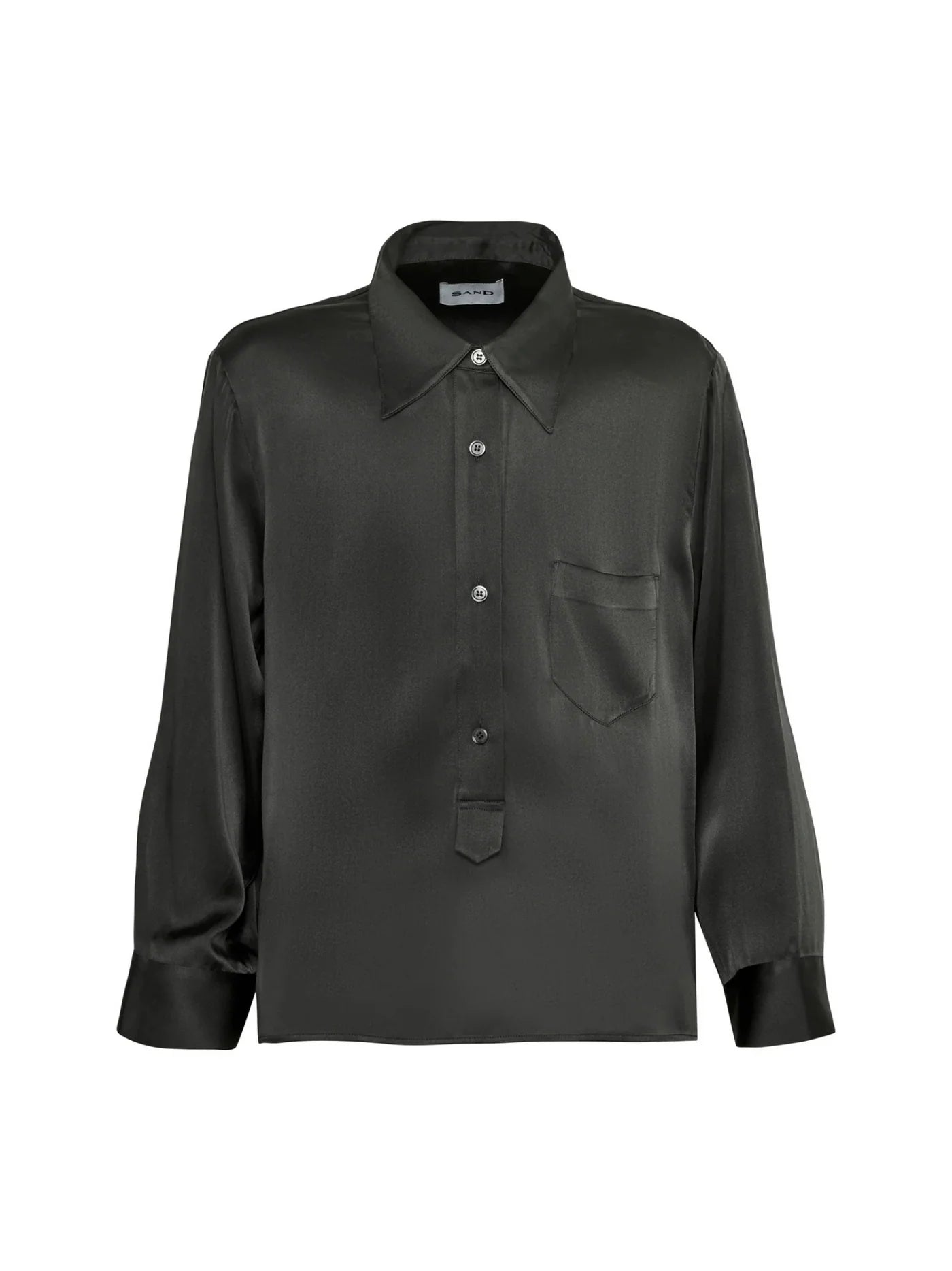 The Nepeta Satin Pocket Shirt