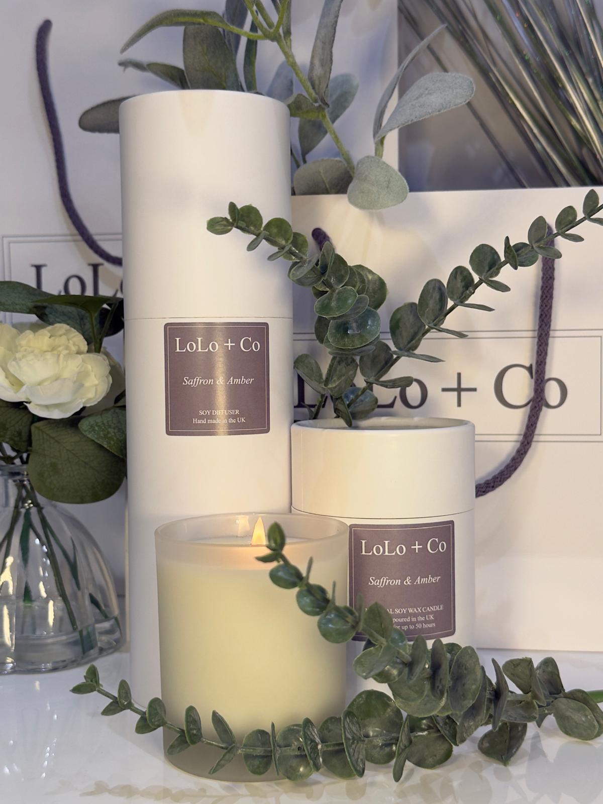 Saffron and Amber Home Fragrance