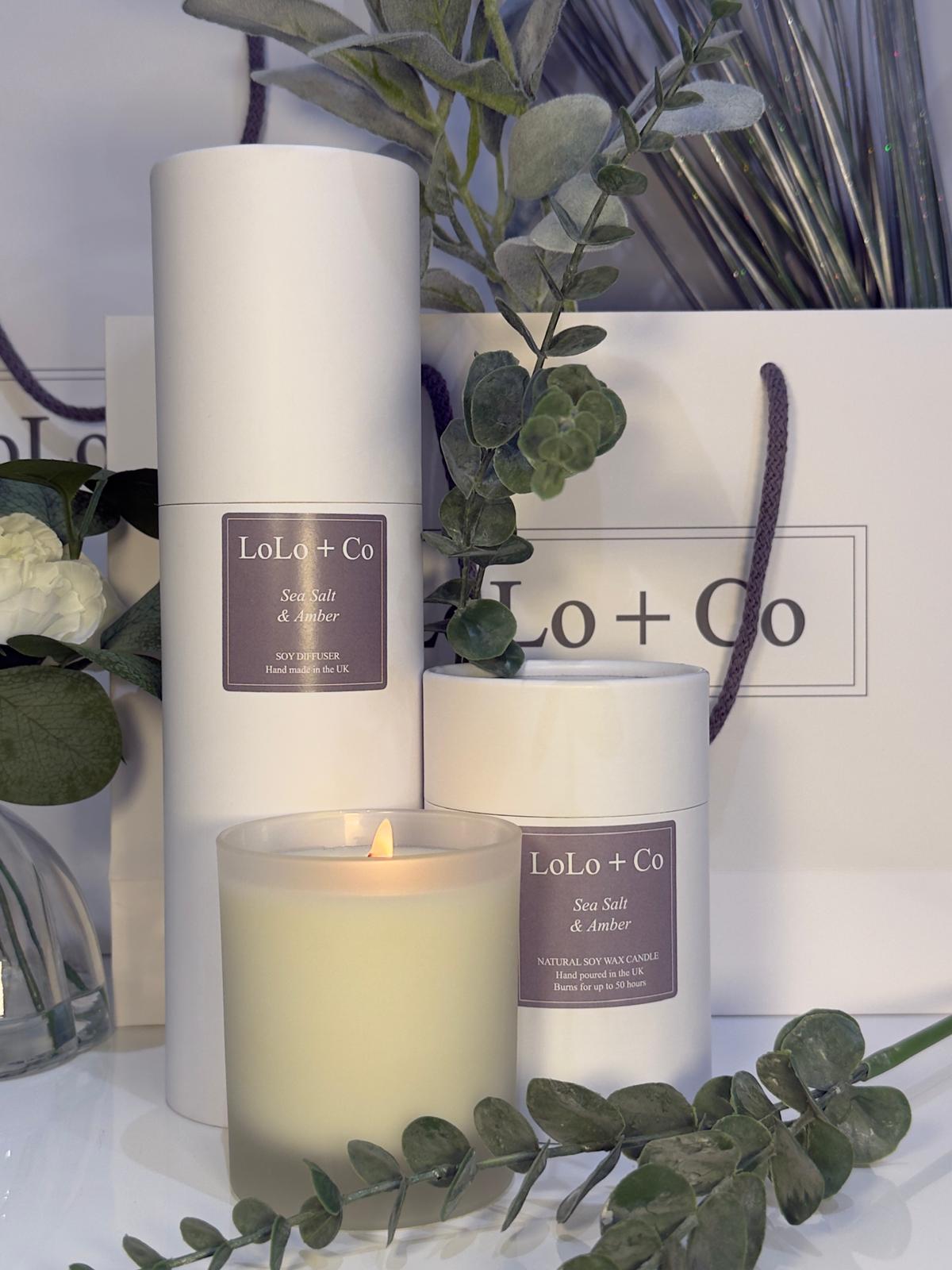 Sea Salt and Amber Home Fragrance