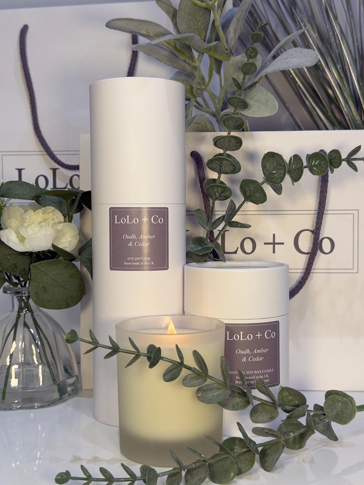 Oudh Amber and Cedar Home Fragrance