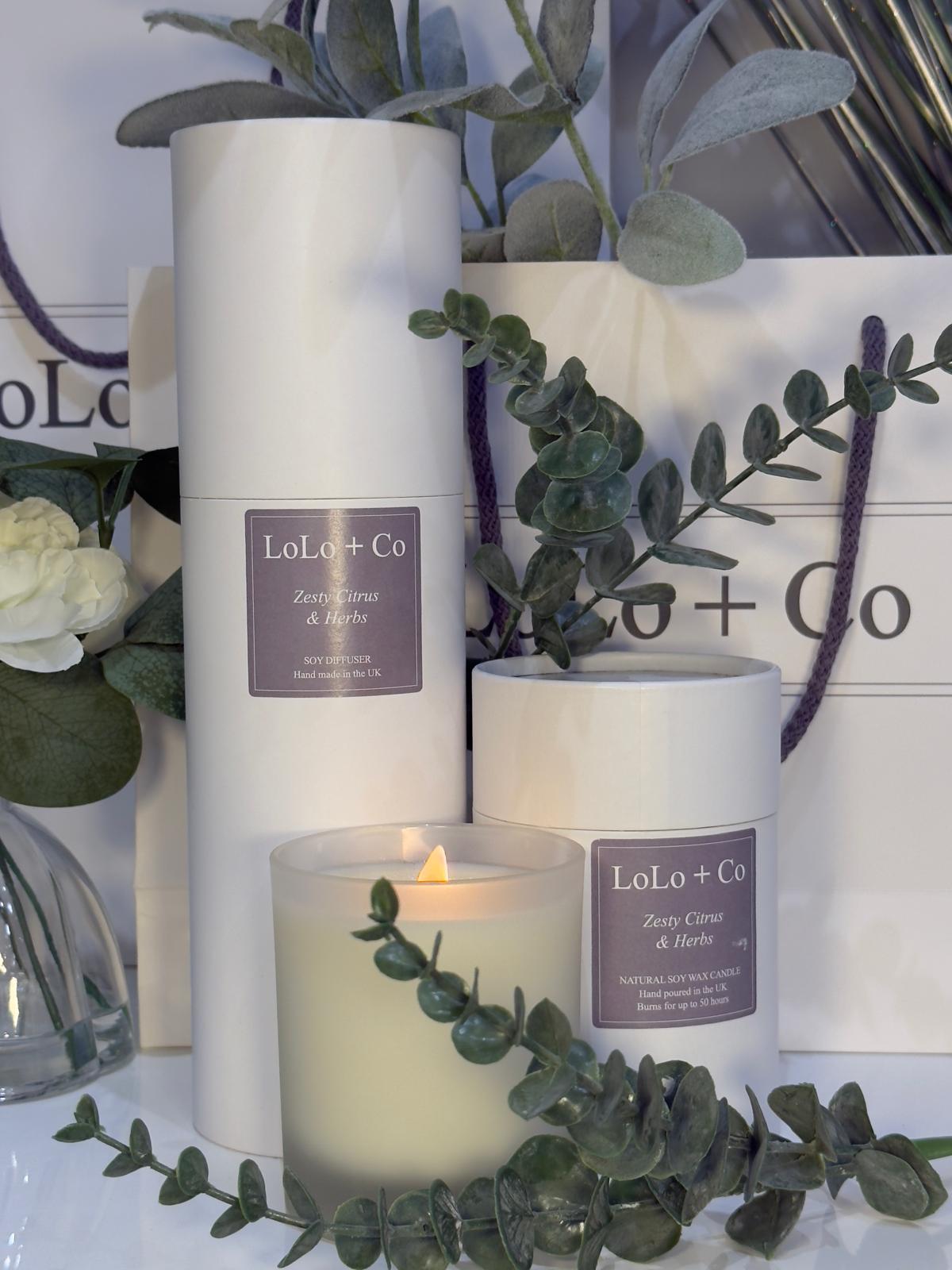 Zesty Citrus and Herbs Home Fragrance