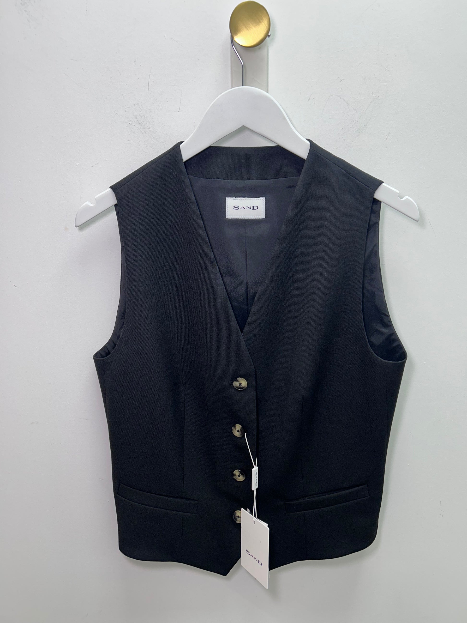 The Black Rhubino Waistcoat