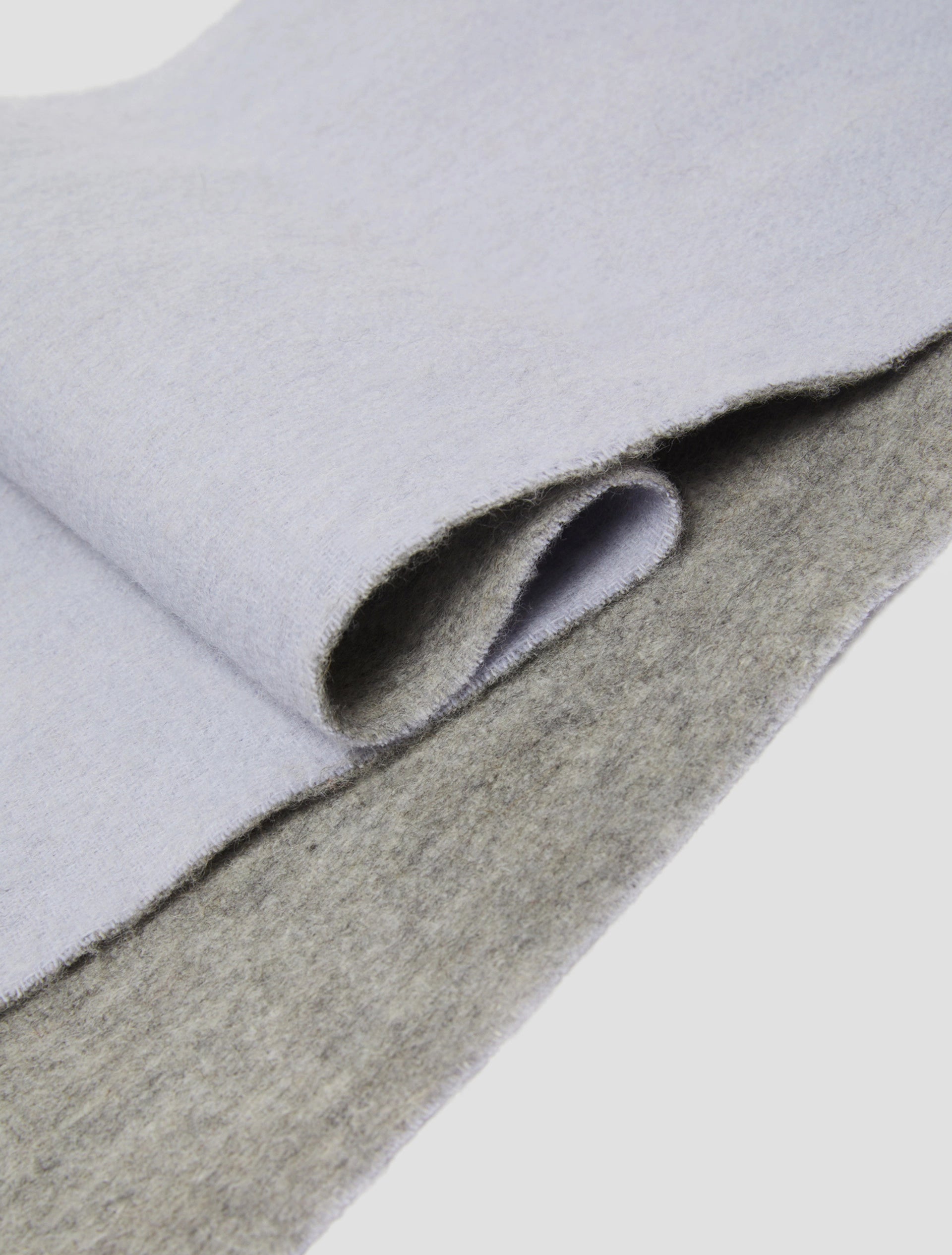 The double-face Blue Grey scarf