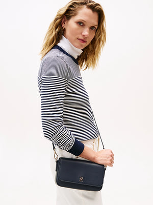 The Navy Convertible Crossbody Bag