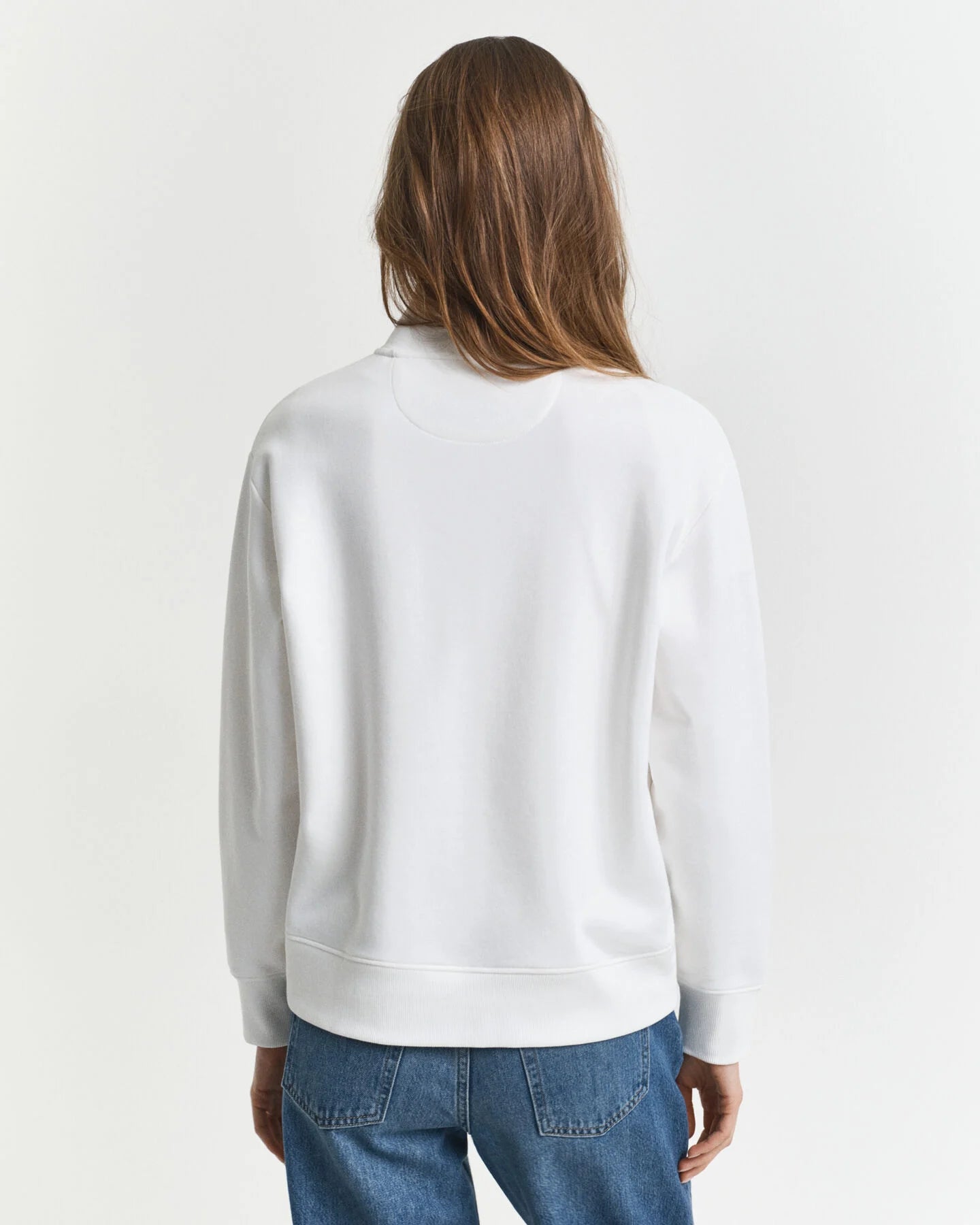 The Eggshell Shield Half Zip Sweat