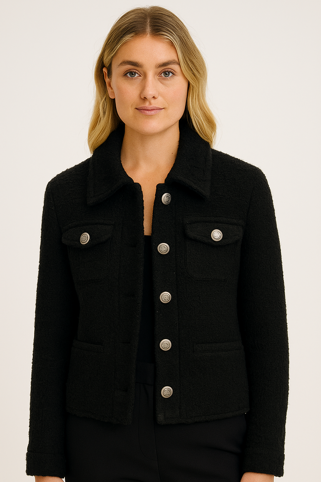 The Black Chanel Jandi Jacket