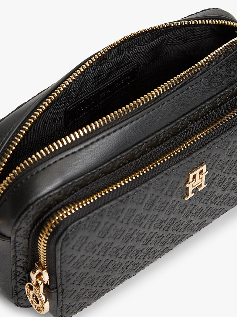 TH Monogram Crossbody Camera Bag