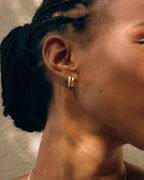 The Grace Gold Small Hoops