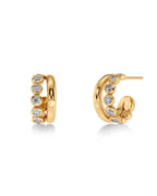 The Grace Gold Small Hoops