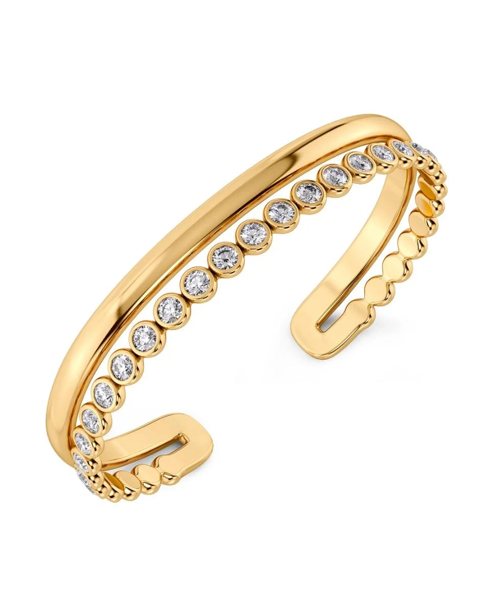 The Grace Gold Bangle