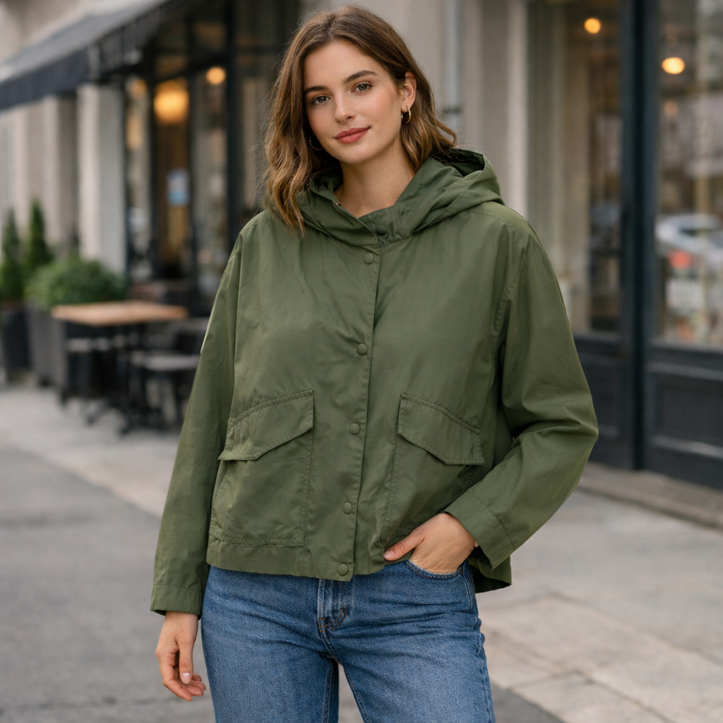 Lightweight Khaki Water Repellent Jacket