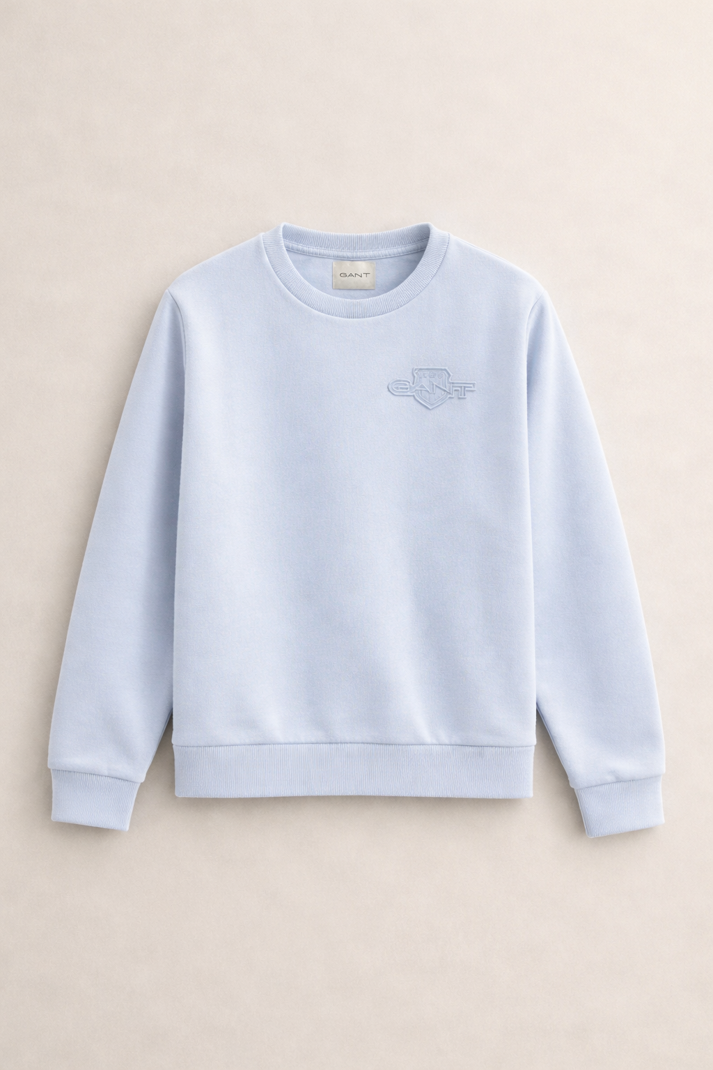 The Ice Blue Shield Crew Neck Sweatshirt