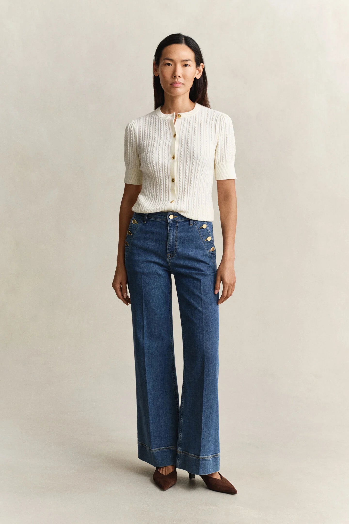 The Mid Wash Nautical Jeans