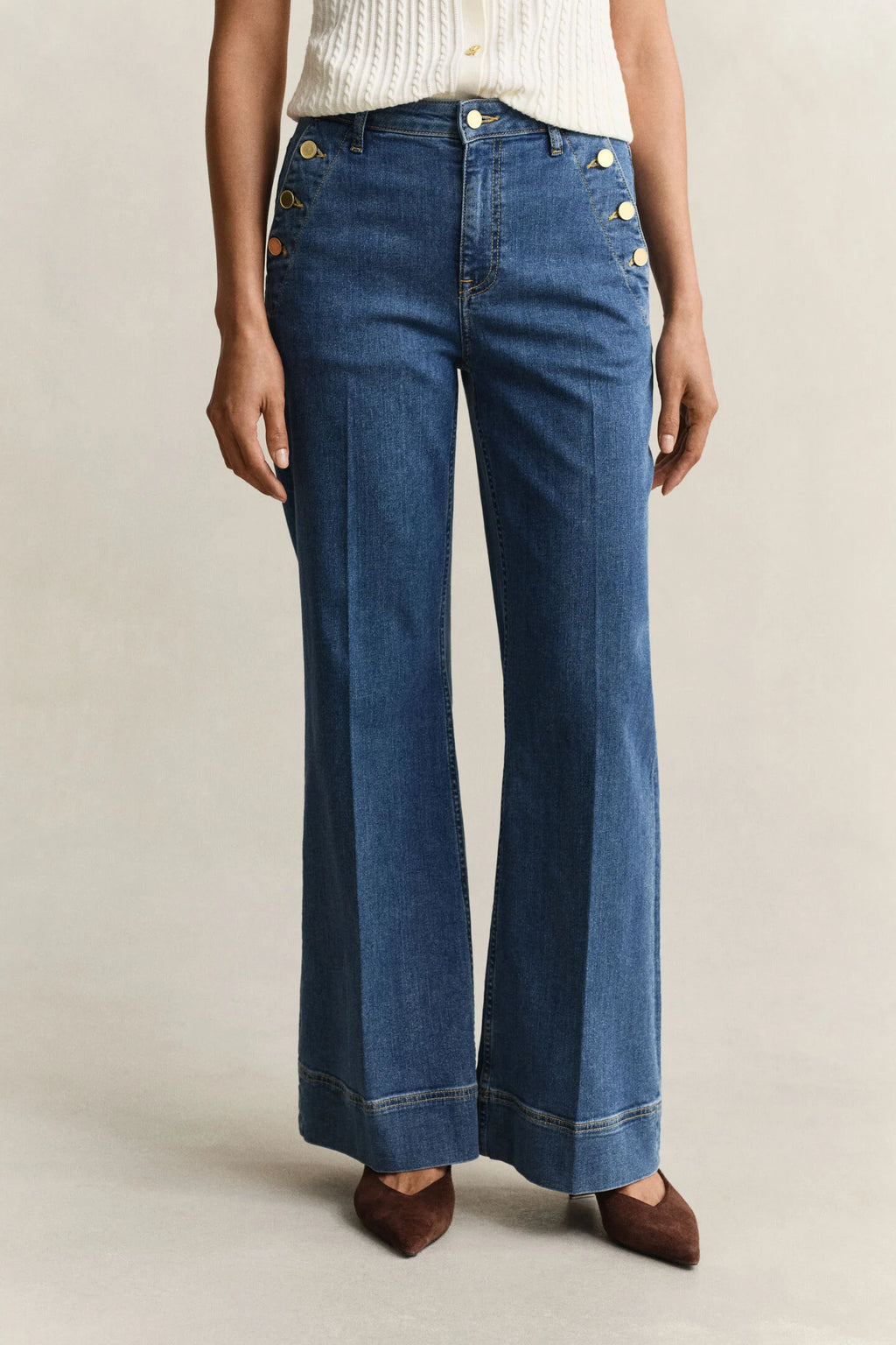 The Mid Wash Nautical Jeans