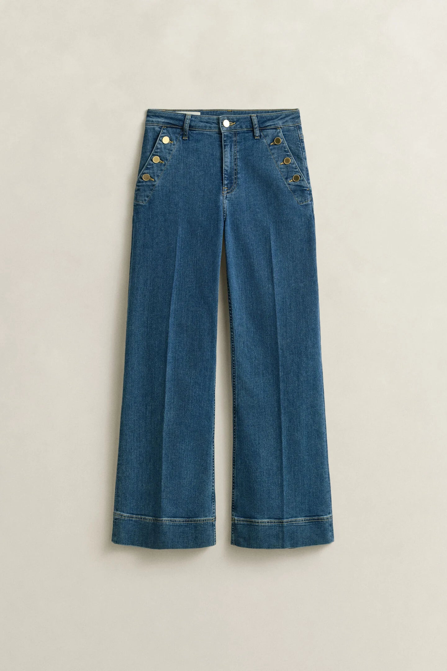 The Mid Wash Nautical Jeans