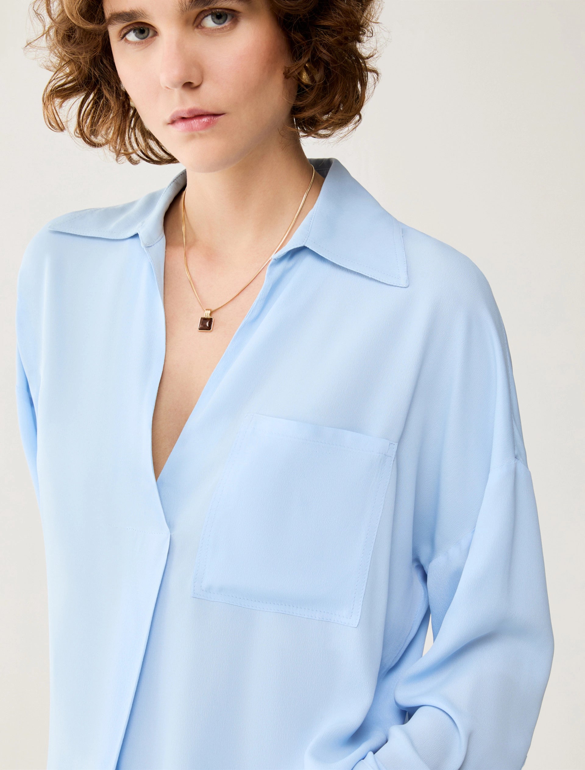 The Crêpe de Chine Blouse