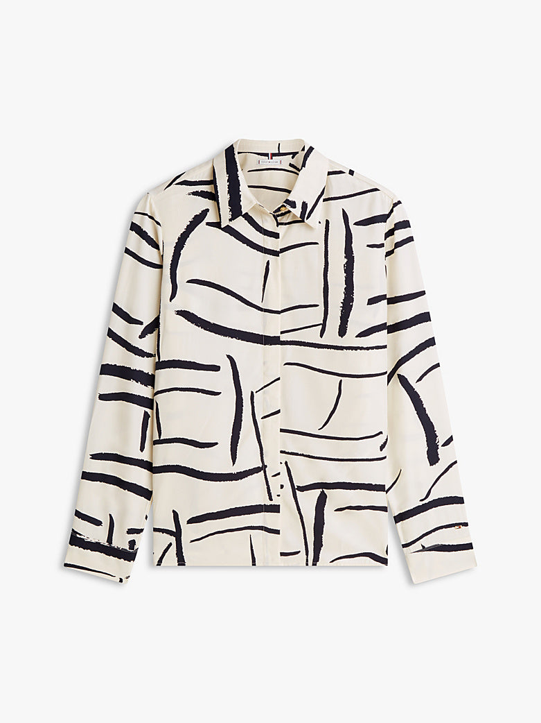 Regular Fit Gold-Tone Button Shirt