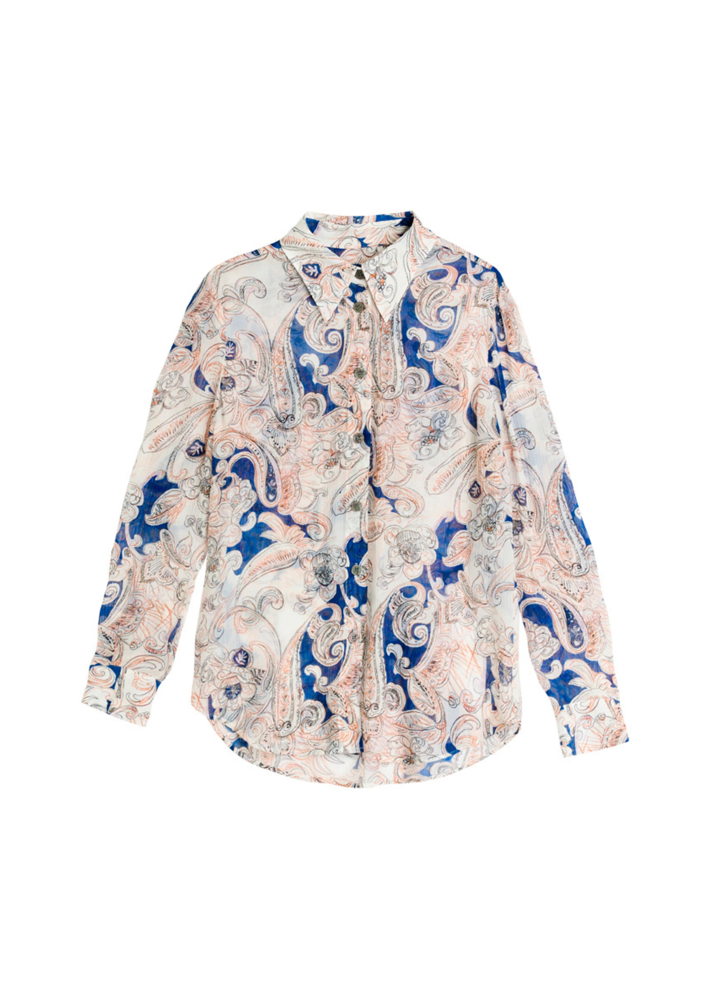 The Latia Paisley Print Shirt