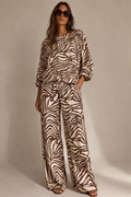 The Dietrich Printed Trousers