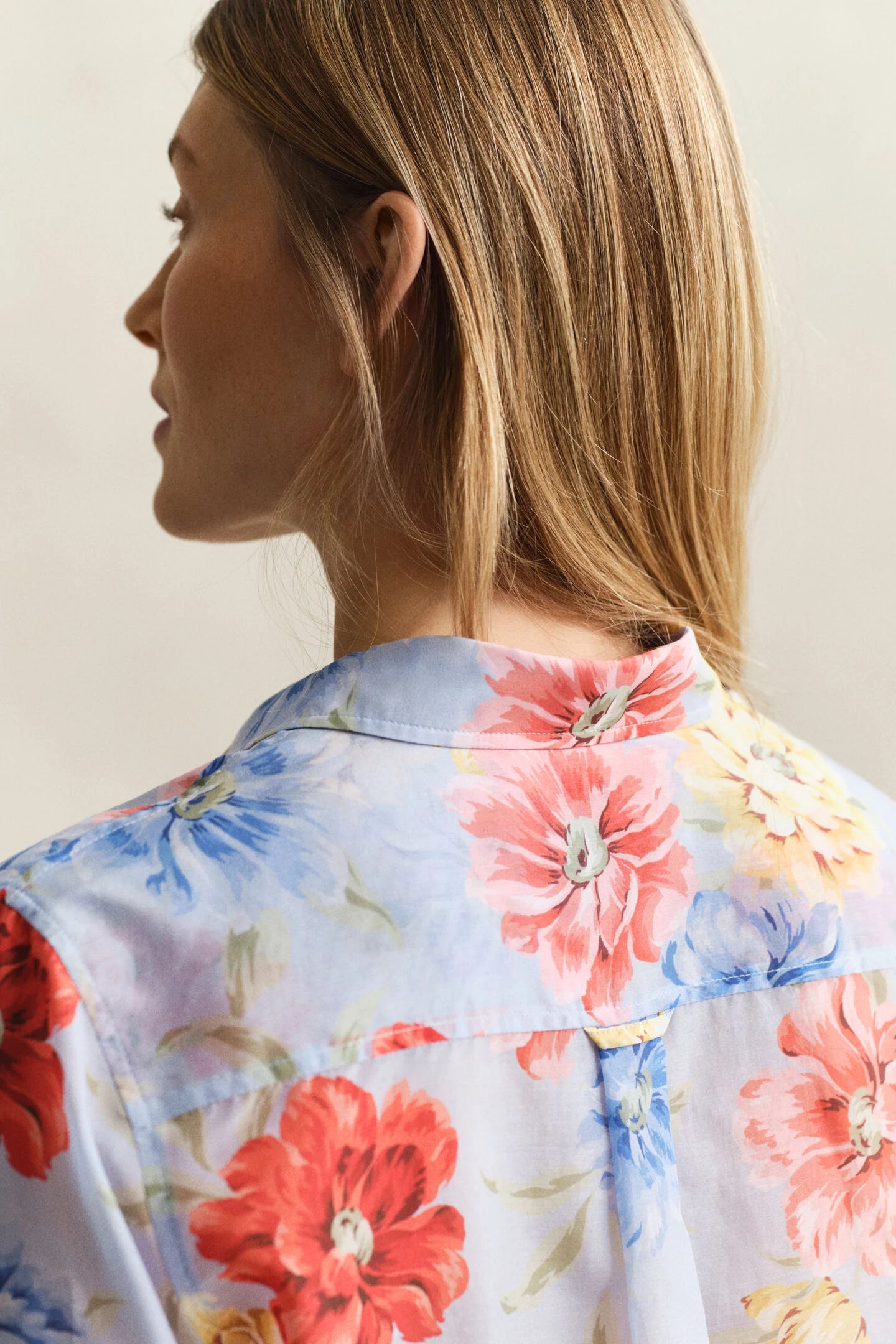 The Floral Shift Shirt Blouse