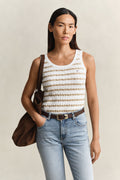 The Ribbed Cable Vest