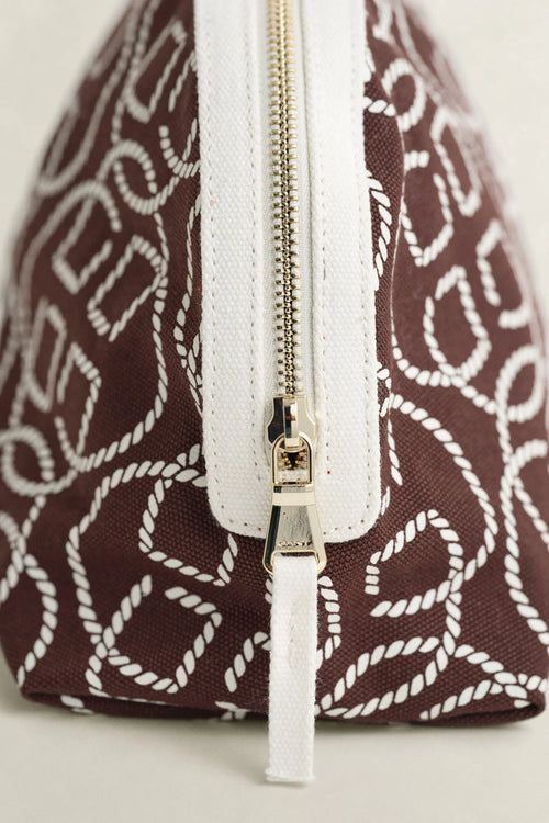 Canvas Mono Wash Bag