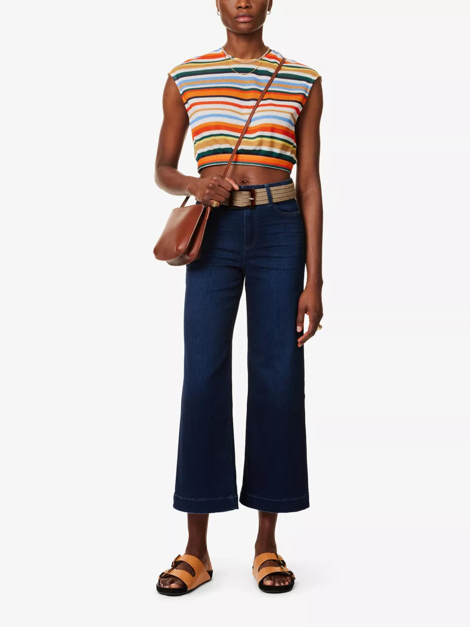 The Anessa Disco Ankle Wide Jean