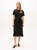 The Jersey Knot Relaxed Midi T-Shirt Dress