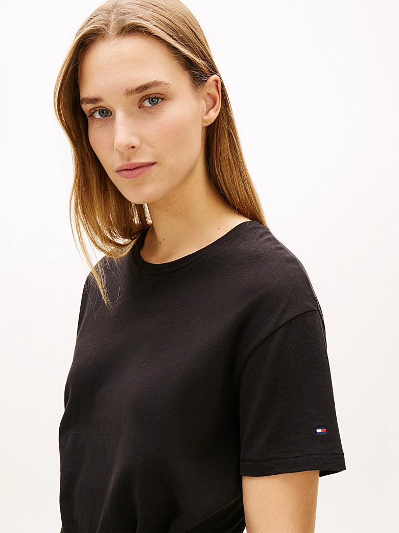 The Jersey Knot Relaxed Midi T-Shirt Dress