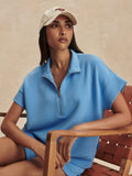Ritchie Azzure Blue Short Sleeve Sweat