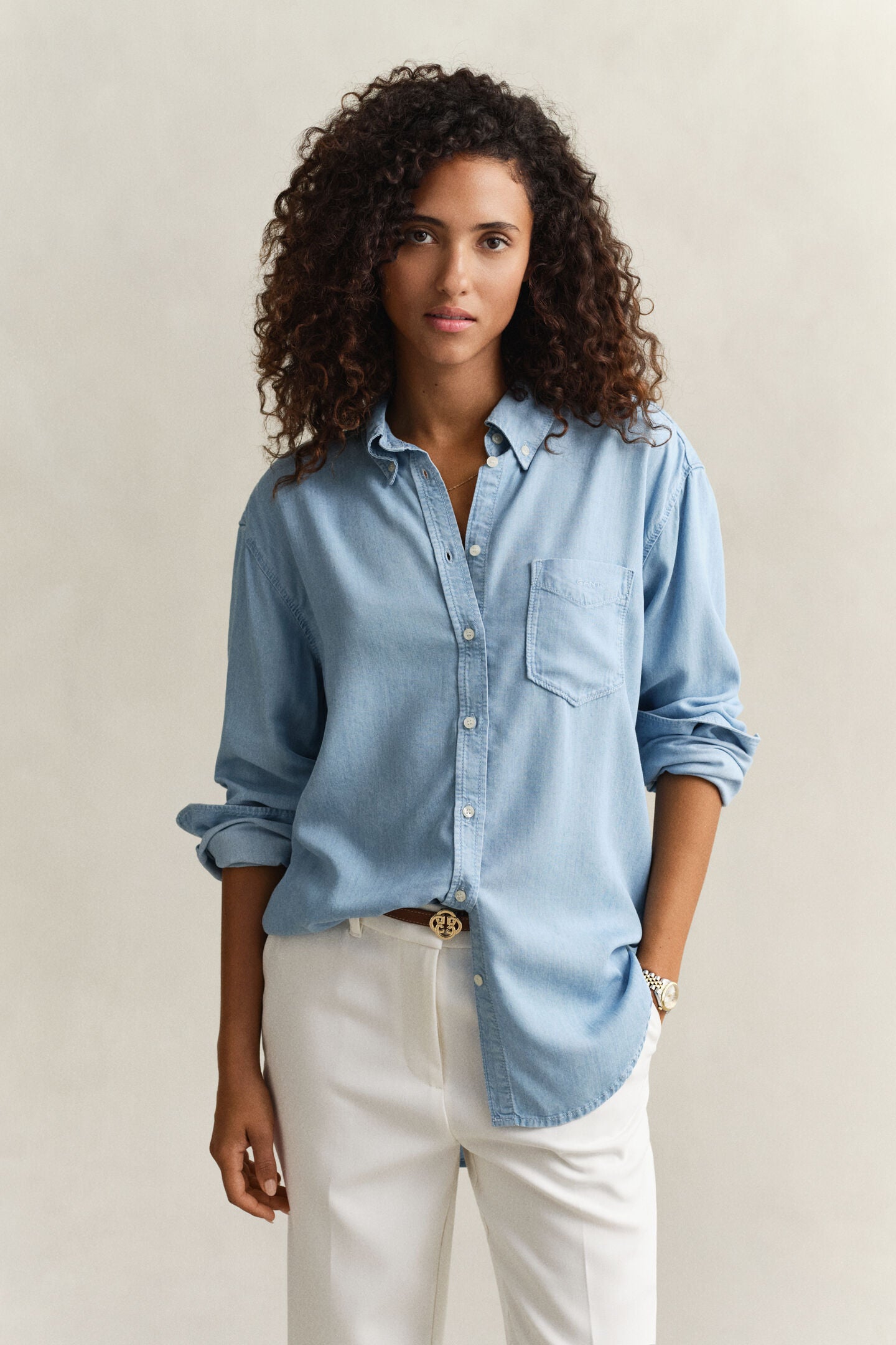 The Soft Chambray Shirt