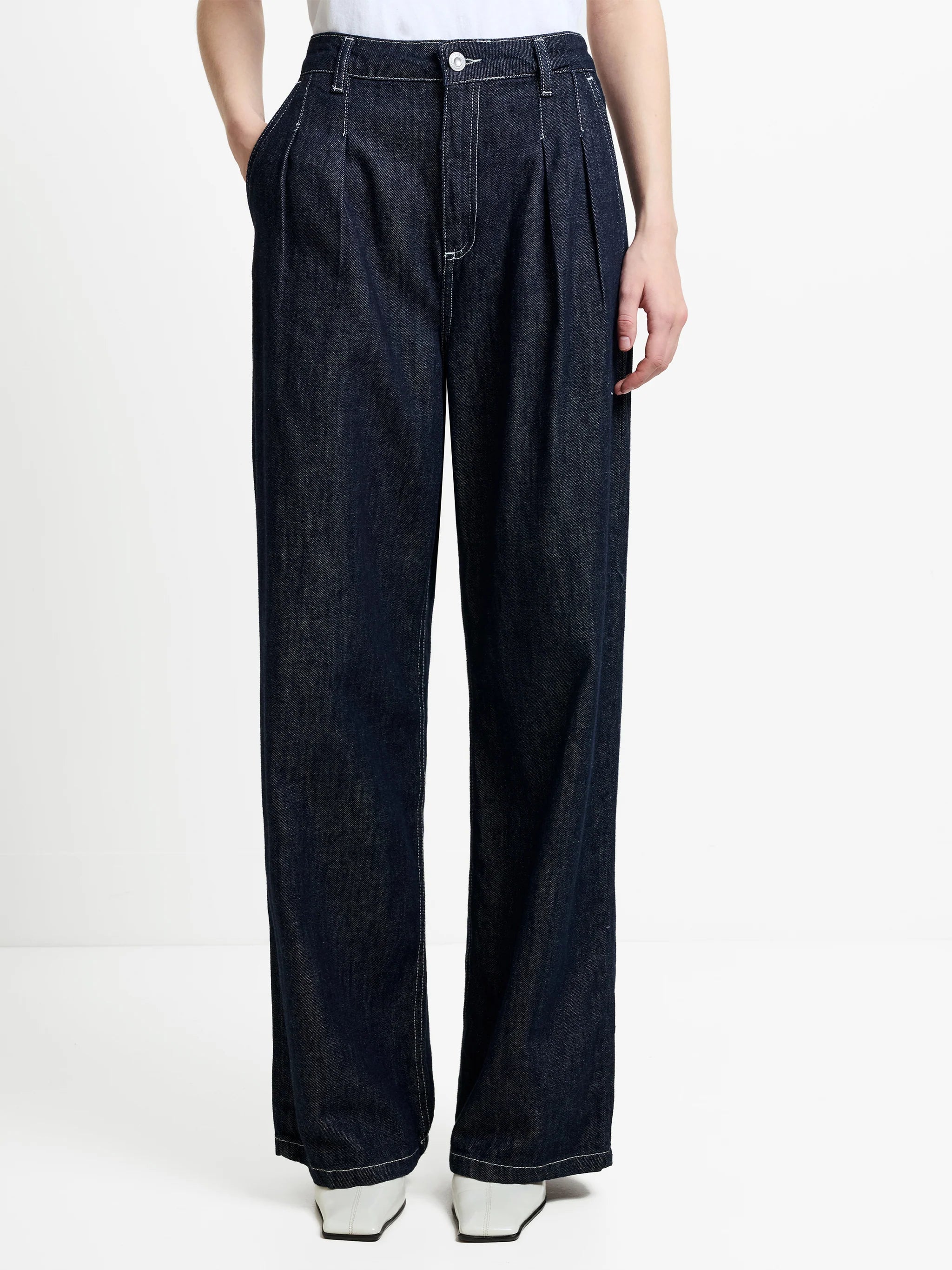 Finley Denim Wide Leg Jeans