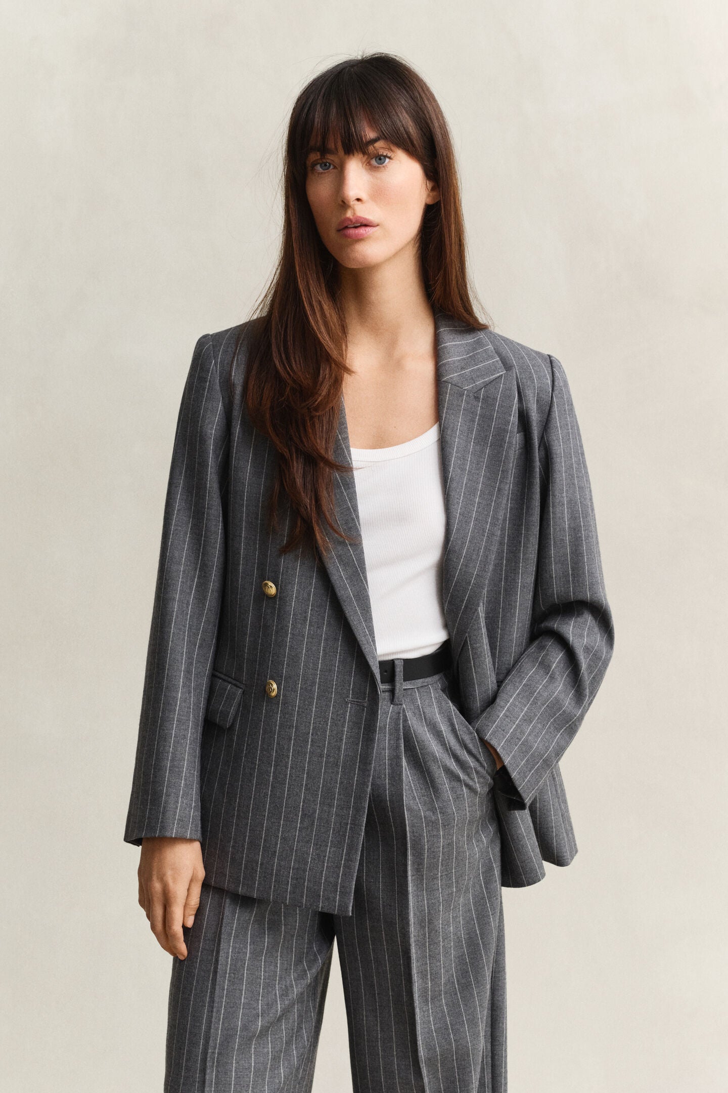 The Pinstripe Club Blazer