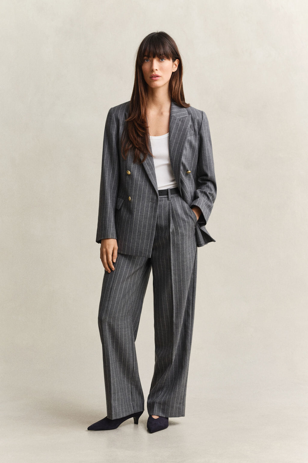 The Pinstripe Club Blazer