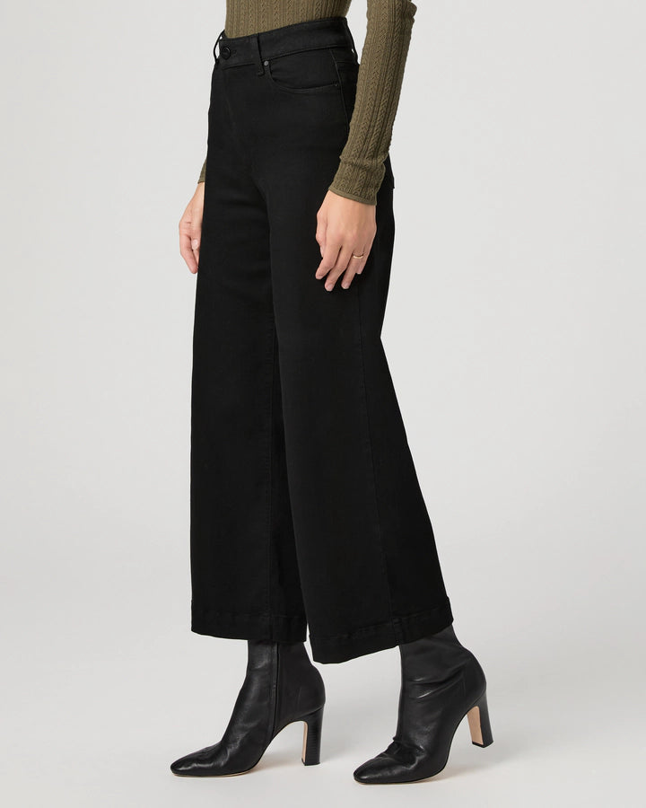 The Anessa Black Wide Leg Jean