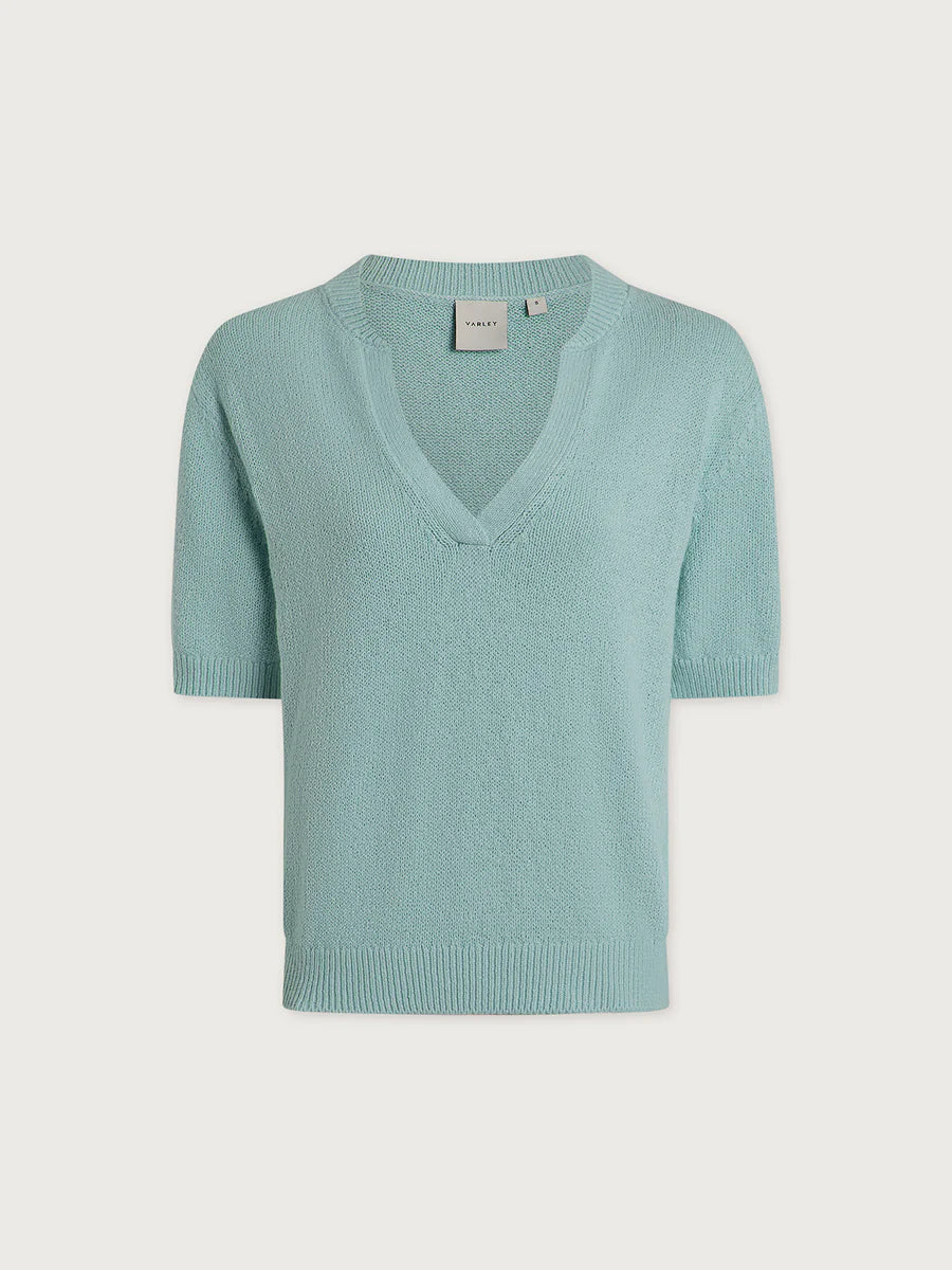 The Palmer Mint Knit Top