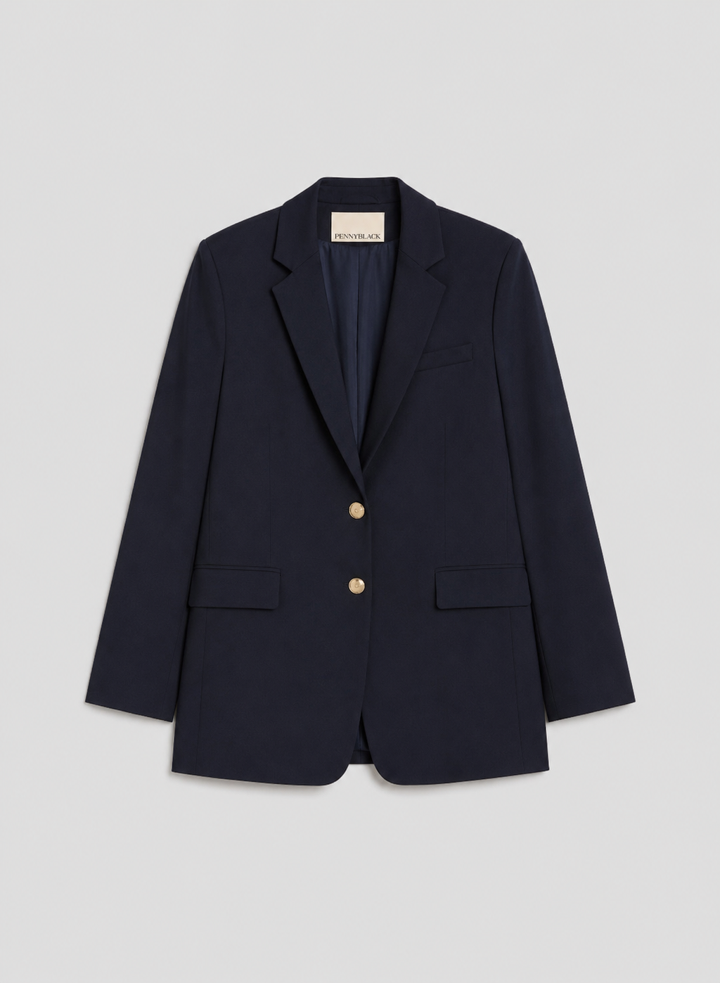 The PB Navy Button Down Blazer