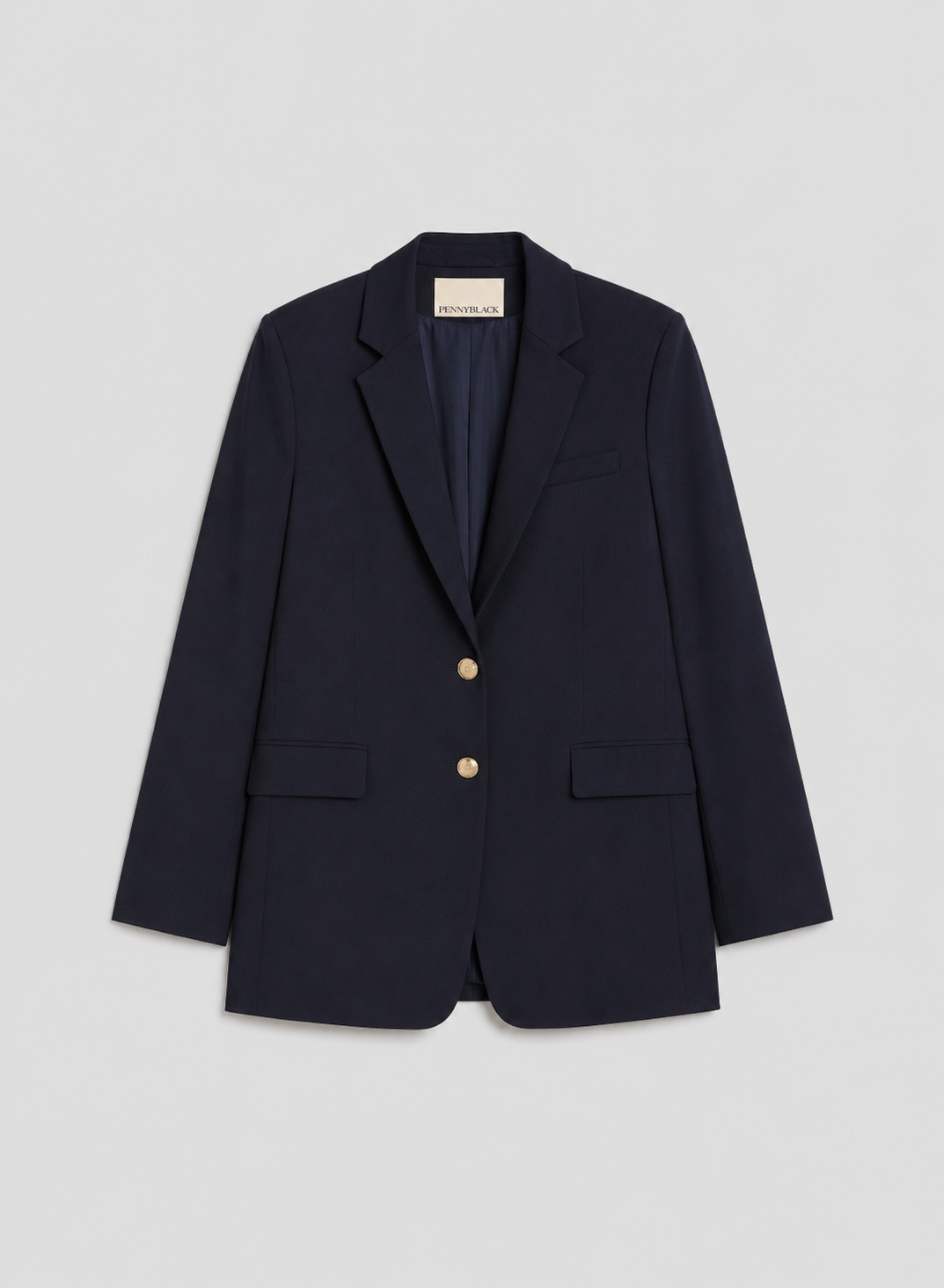 The PB Navy Button Down Blazer