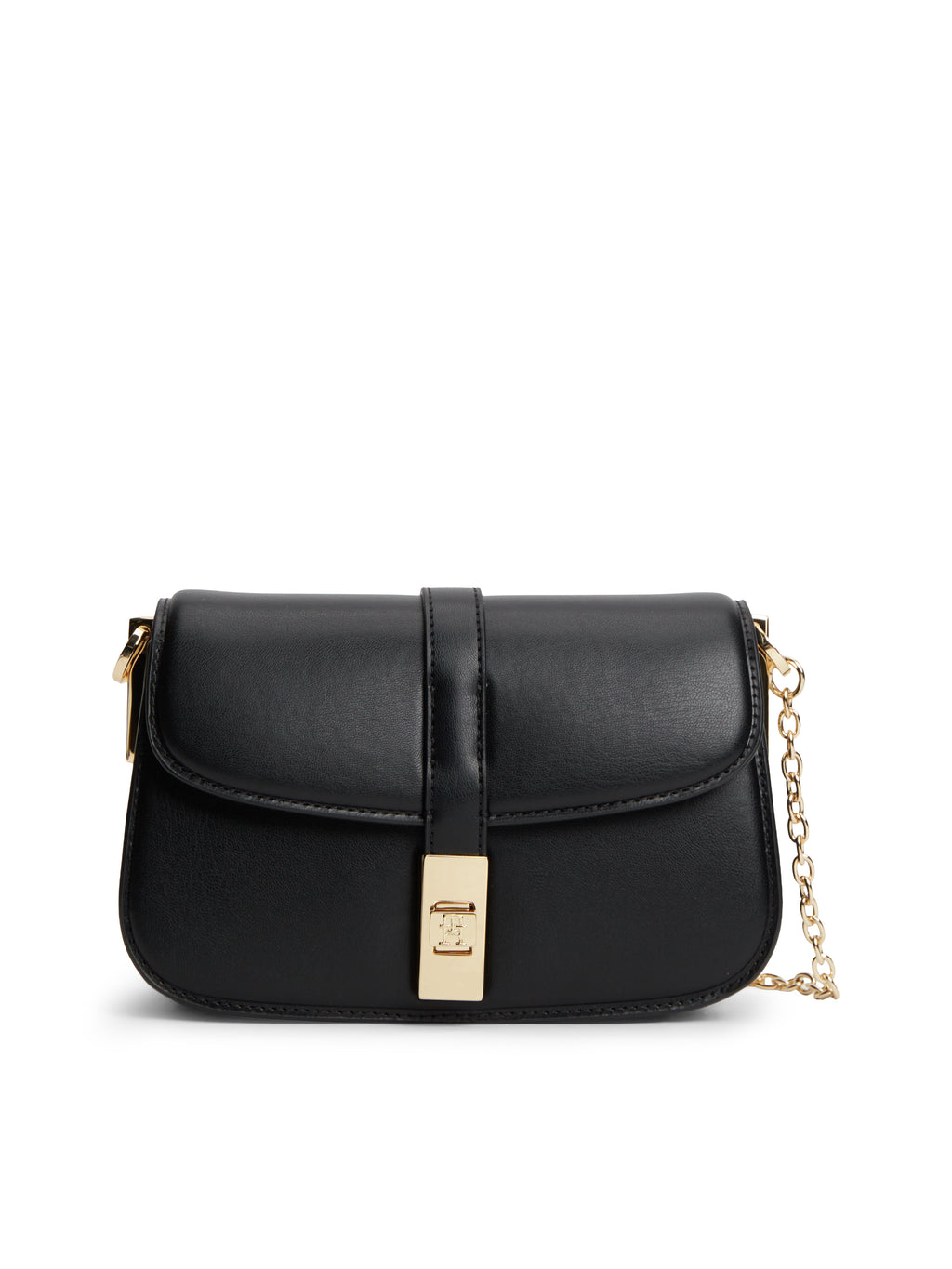 The Black Heritage TH Gold Clasp Crossbody