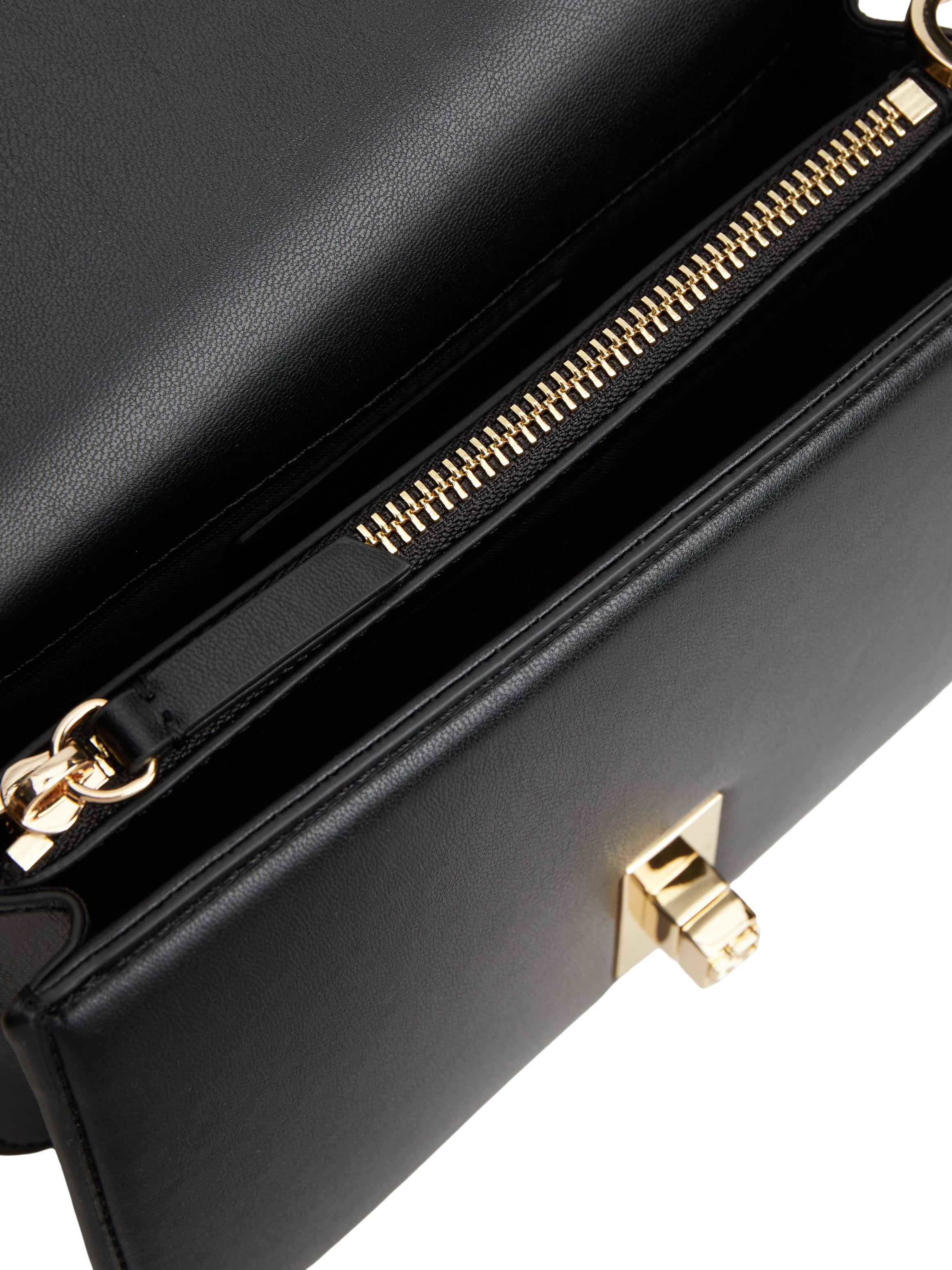 The Black Heritage TH Gold Clasp Crossbody