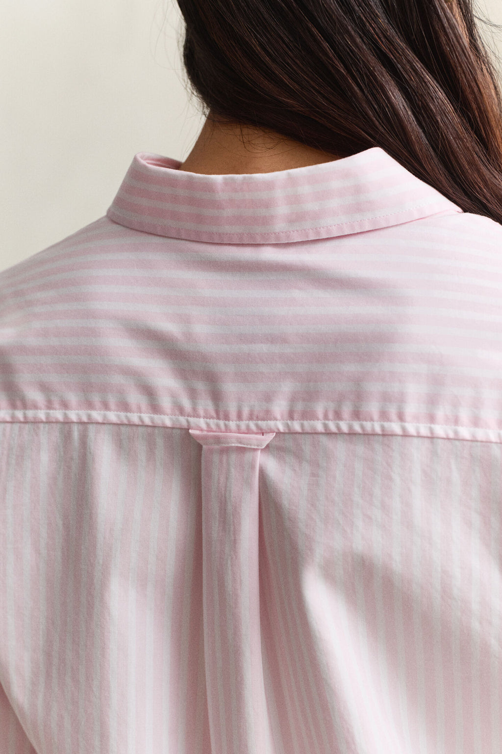 The Pink Stripe Regular Poplin Shirt