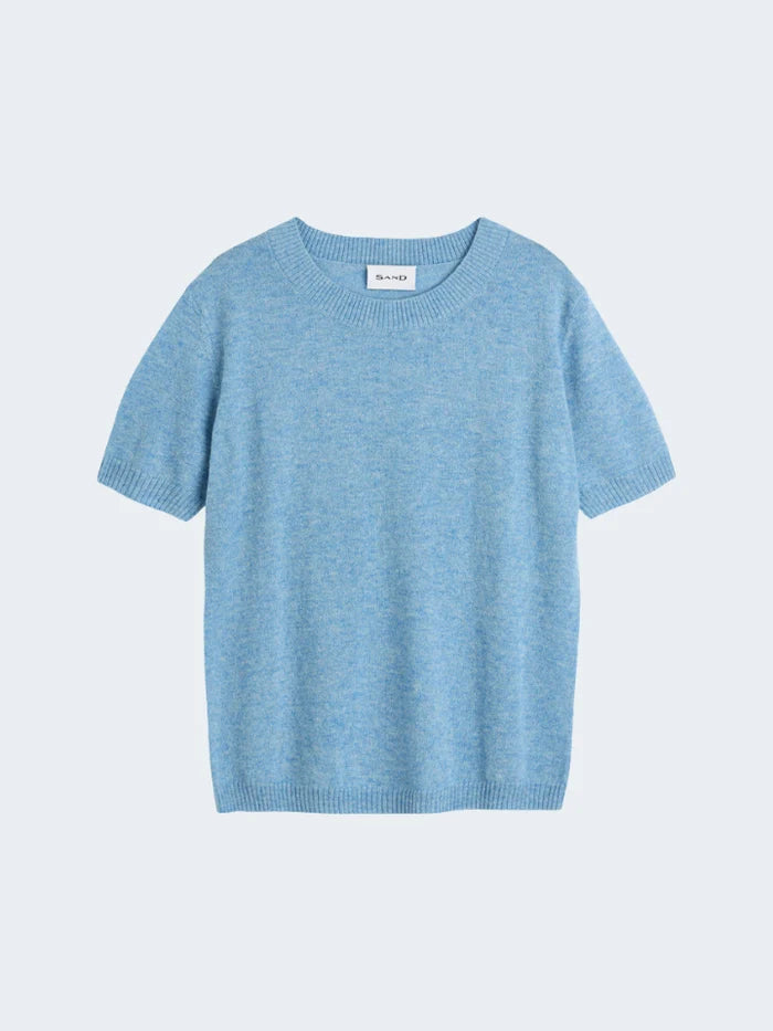 The Light Blue Merino Delmy Knit